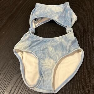 Art class cut out tie dye bathing suit size 6/6x